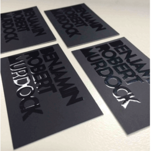 Local and Emboss Lacquer
